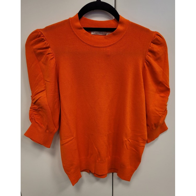 Esqualo Sweater Short Puff slv ORANGE